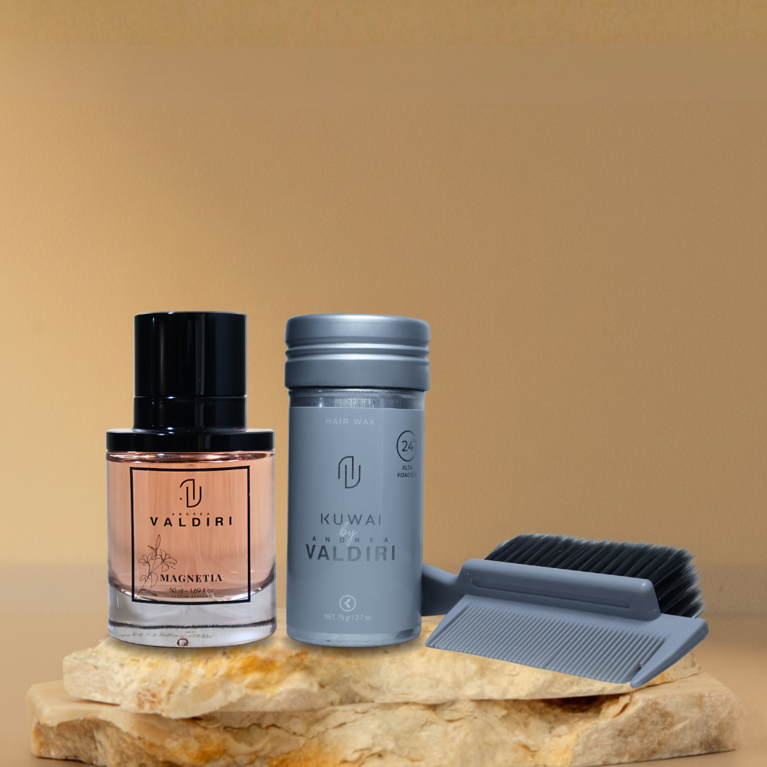 Combo Perfume Diri 50ML + Kit Cera Antifrizz